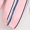 thumbnail image 7 of Xyant Newborn Baby Girls Clothes Fall Winter Outfits Ribbed Ruffled Romper+Floral Pants+Headband Set Baby Clothes for Girls (Pink,0-3 Months), 7 of 7