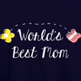 thumbnail image 3 of CafePress - World's Best Mom - Pullover Hoodie, Classic & Comfortable Hooded Sweatshirt, 3 of 4