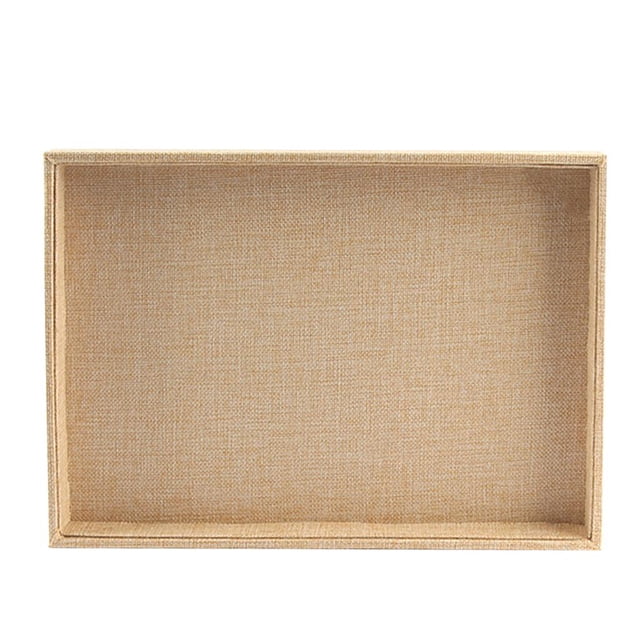 Bandeja de joyería Apilable perfecl para aretes collares y Anillos Colores Naturales