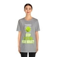 thumbnail image 2 of DJH Apparel | Stop Playing For What? TENNIS Unisex Sports Tshirt, 2 of 5