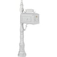 thumbnail image 6 of BETISEF Cast Aluminum Mailbox Barcelona Decorative Post Mail Box Combination Stratford Heavy Duty, 6 of 8