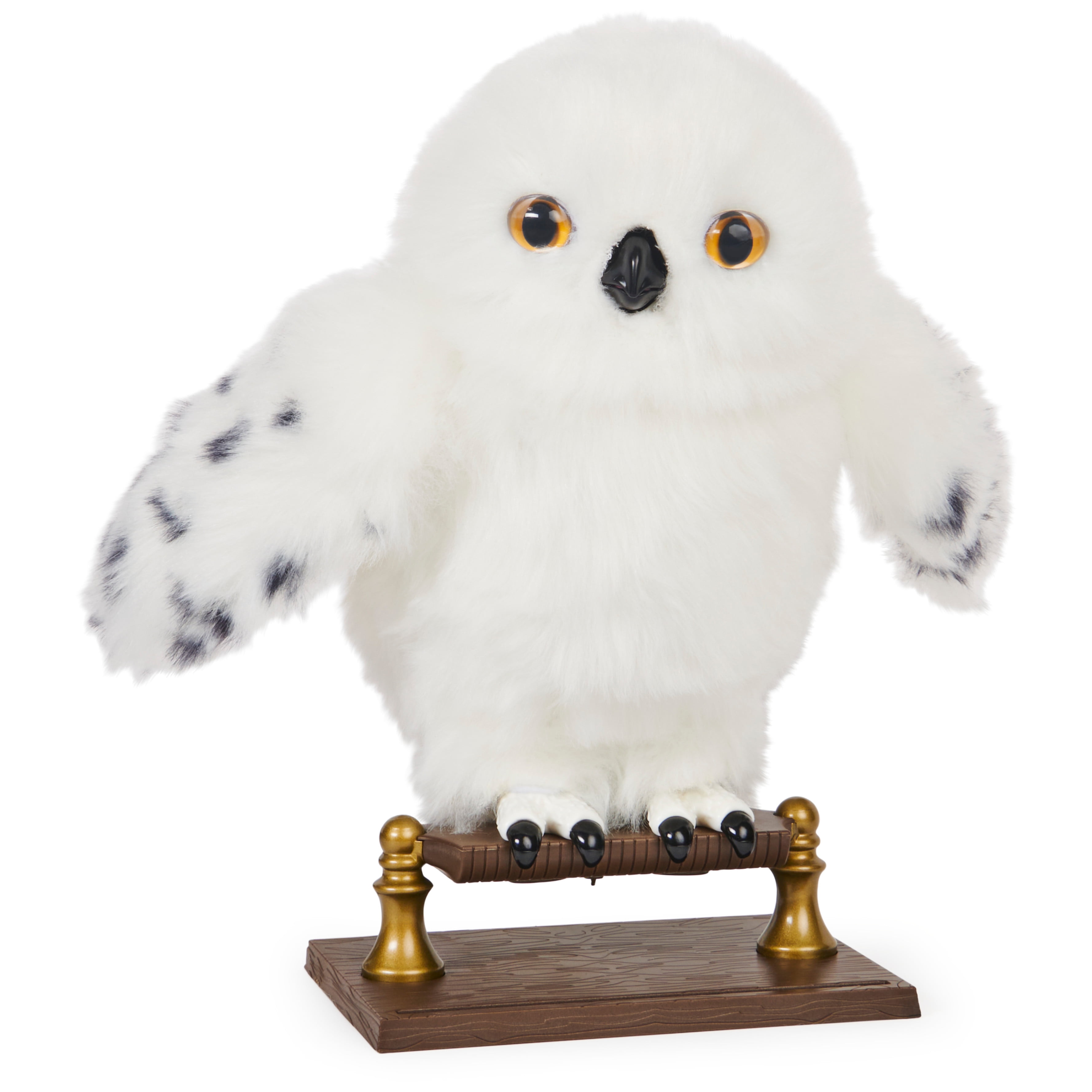 Hot OWL Sitting Harry potter's Owl Learning Resource Miniature Plush Stuffed Toy 