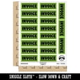 thumbnail image 2 of Invoice Border Top Bottom Sticker Set - Light Green - Gloss Finish - 2.00" Large, 2 of 7