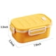 thumbnail image 3 of Bolsa Almuerzo 3 Compartimentos 1000 ML 2 Capas Para Niños, Contenedores De Almuerzo Para Adultos, Sellado Hermético, Microondas, Portátil, De Acero Inoxidable, Para Oficina, 3 of 9