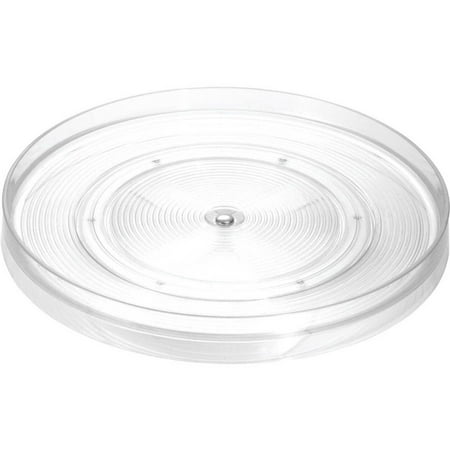

iDesign Linus 11 In. Dia. x 1.75 In. H. Clear Turntable