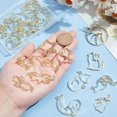 thumbnail image 3 of 24pcs Golden Cat Open Back Bezel Pendants for DIY Jewelry Making, 3 of 6
