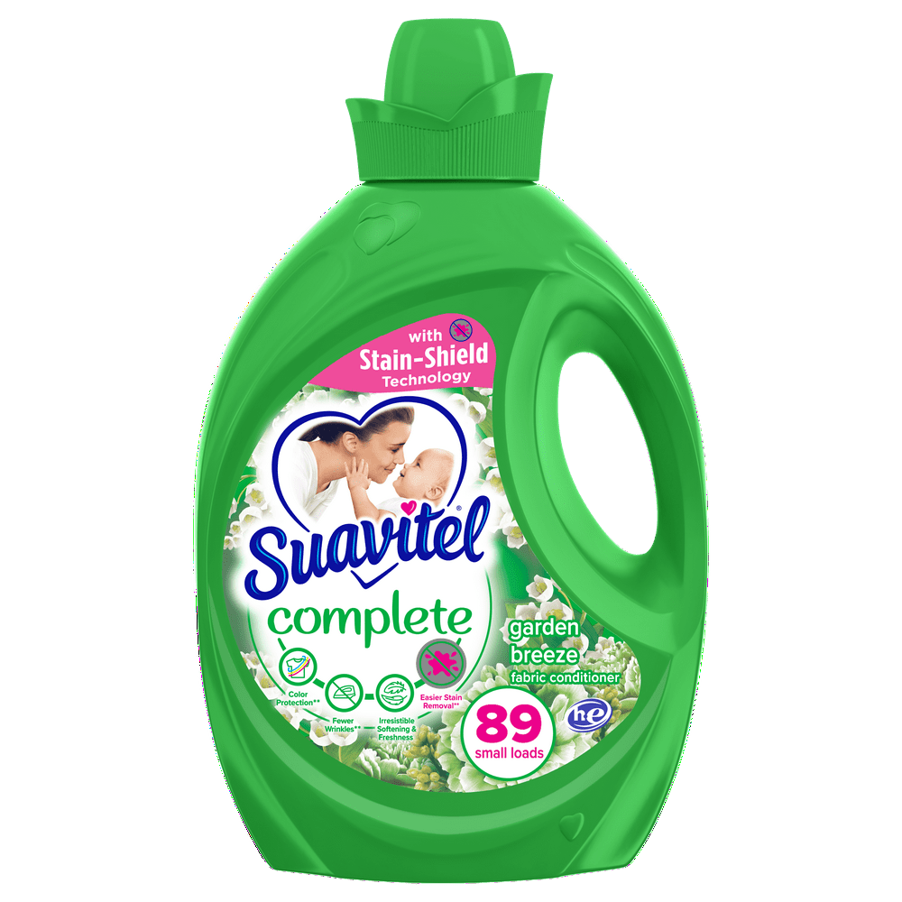 Suavitel Complete Fabric Softener, Garden Breeze, 89 Small Loads