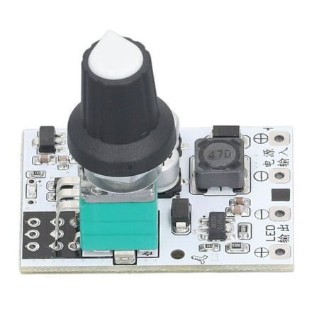 

2024 LED Constant Current Driver Board Large Capacity Dimming Constant Current Module with Knob DC5V to 24V 600mA