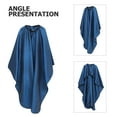 thumbnail image 4 of Shisuyan Professional Barber Capes Sapphire Blue 1Pc 63x55in Polyester Polyamide, 4 of 9
