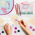 thumbnail image 3 of Axolotl Party Favors 24 Pcs Axolotl Wooden Crafts to Paint with Thanks Card Axolotl Centerpieces for Tables for Axolotl Birthday Decorations, 3 of 6
