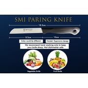 SMI Solingen Paring Knife Set of 6 Germany Kitchen Knives for Fruit and Vegetables