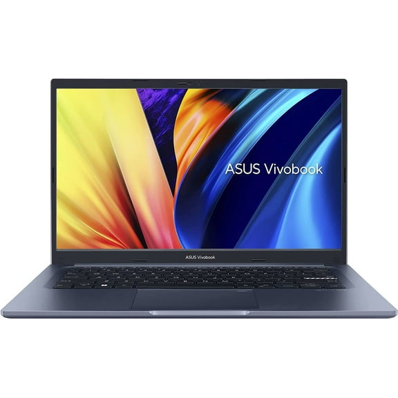 ASUS 2023 Newest VivoBook 14 Slim Laptop, 14" FHD Display, Intel Core i3-1215U, Intel UHD Graphics, 4GB DDR4 RAM, 256GB SSD, Fingerprint Sensor, Windows 11 Home, Quiet Blue