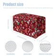 thumbnail image 3 of Psesaysky Cartoon Merry Christmas Tissue Box Cover Rectangle, Waterproof PU Leather Car Tissue Holder Facial Napkin Organizer Fashion Decorative on Table and Bathroom, Office, 3 of 7