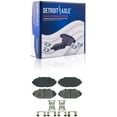 thumbnail image 6 of Detroit Axle - Front Brake Kit for 1998-2002 Ford Crown Victoria Lincoln Town Car Mercury Grand Marquis Replacement Drilled & Slotted Brake Rotors 1999 2000 2001 Ceramic Brakes Pads, 6 of 6