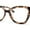 Tortoise, variant on Womens Classy Oversized Thick Plastic Cat Eye Reading Glasses Black +2.50