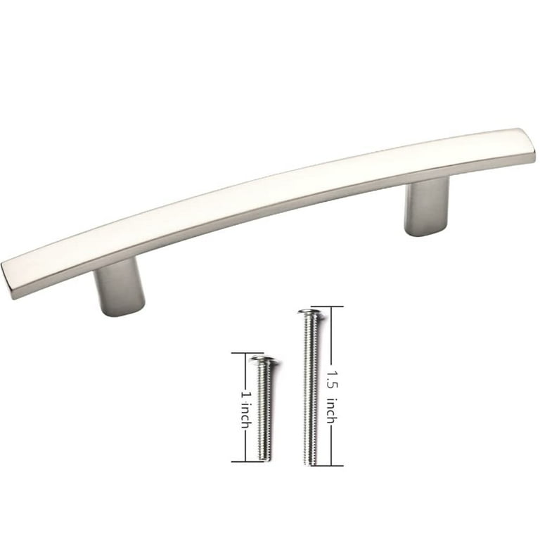 Rail RE10, nickel satiné, 480 mm