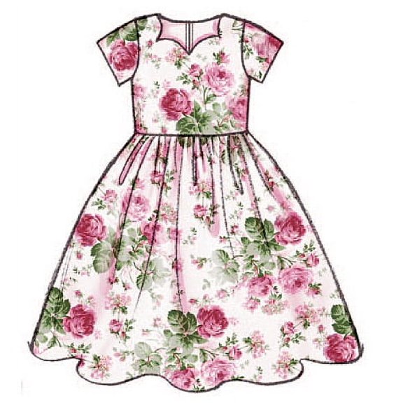 Childrens/Girls Dress-6-7-8