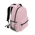 thumbnail image 5 of School Backpack Lightweight Multipocket College High Middle Student Bag 15L Soft Pink, 5 of 9