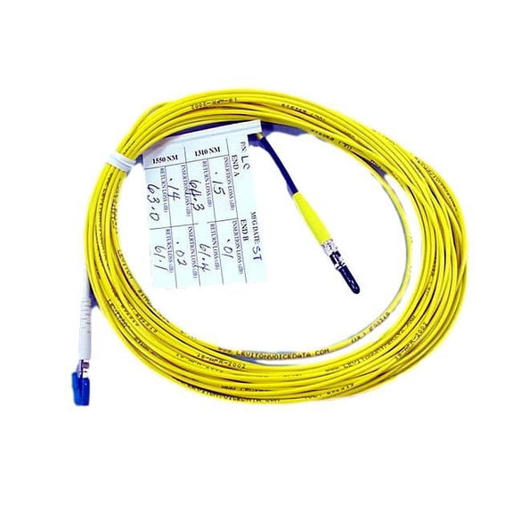 10M Leviton Fiber Optic Single-Mode Simplex Patch Cable Cord ST LC UPC UPSTL-S10