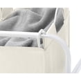 thumbnail image 4 of Whitmor Metal Triple Laundry Sorter with 3 Removable Bags - White & Canvas-15.8x33.5x30.7 Adult, 4 of 10