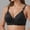 Black, variant on HUAXUN Wireless Bras No Underwire Bra Comfy Soft Yoga Bralette Comfortable Bra with Breathable Design