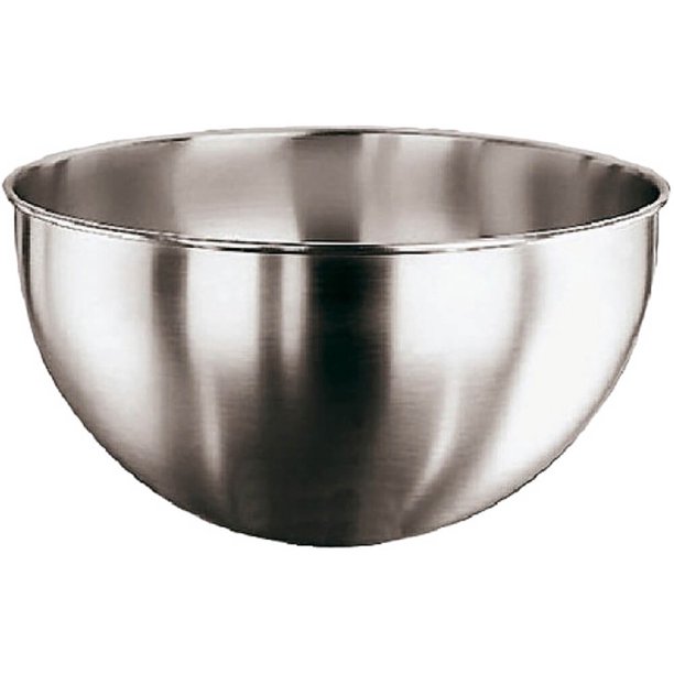 Paderno World Cuisine Mixing Bowl, 1/2 Sphere, No Handle, 10 Qt