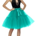 thumbnail image 1 of PMUYBHF Robe Courte à Pompons Couleur Unie Mode Femme Robe Faite à la Main Jupe de Performance Ceinture Style 11360 Taille Unique, 1 of 3