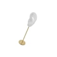 thumbnail image 1 of Earring Display Stand Human Ear Model Womens Earring Stud Holder Showcase Jewelry Organizer Left Translucent, 1 of 9