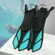 thumbnail image 1 of Aletas de snorkel, zapatos de buceo antideslizantes para natación, buceo y snorkel (verde, talla S/M), 1 of 9