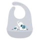 thumbnail image 1 of 3pcs Baby Bibs Silicone Feeding Bibs Waterproof Food Crumb Catcher Pocket Unisex, 1 of 4