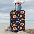 thumbnail image 7 of Gukieu Turkey And Autumn Print Suitcase Protective Cover, Elastic Zipper Buckle Suitcase Protective Cover, Suitable for Travel, Business Trip-Medium, 7 of 7
