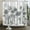 JK970, variant on Tropical Palm Trees Leaves Shower Curtain Gre Plant Pattern Waterproof Polyester