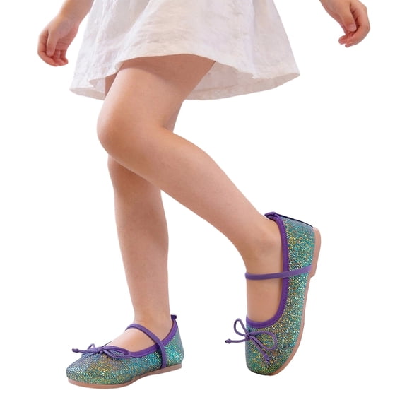 LRen Toddler Sandals Girl White Girls Fashion Bow Sandals Shoes for Toddler And Soft Sole Casual Summer Footwear