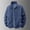 Dark Blue, variant on Men's UPF 50+ Sun Protection Jacket, Lightweight Hooded Windbreaker with Zip Pockets, Breathable Outdoor Performance Gear for Fishing, Hiking, Running