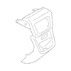 Genuine OE Ford Rear Panel Trim - FA1Z-58045E24-CN Fits select: 2016-2018 LINCOLN MKX, 2019-2021 LINCOLN NAUTILUS