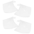 thumbnail image 1 of 2 pares de plantillas transparentes para zapatos de hombre y mujer, sin arrugas, para zapatillas, mulas, zapatos de cuero, protector de puntera y protector de pliegues, 1 of 8