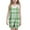 Girls Dresses Green, variant on Cute Summer Dresses for Teen Girls Size 5-14 Spaghetti Strap Sundresses with Pockets Kids Trendy Plaid Printed Vacation Short Mini Dress