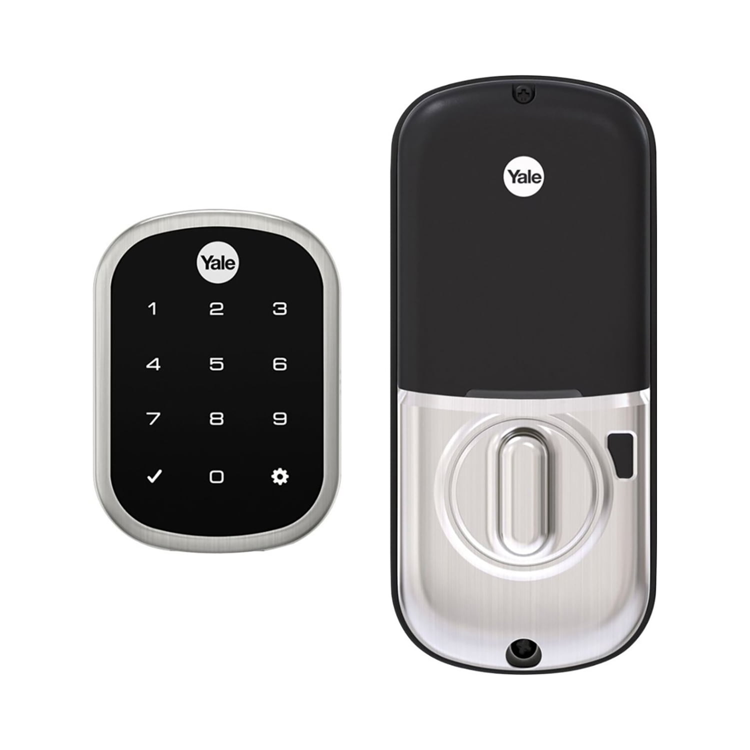 Yale Connected Lock SL Key Free Touchscreen Smart Lock Satin Nickel