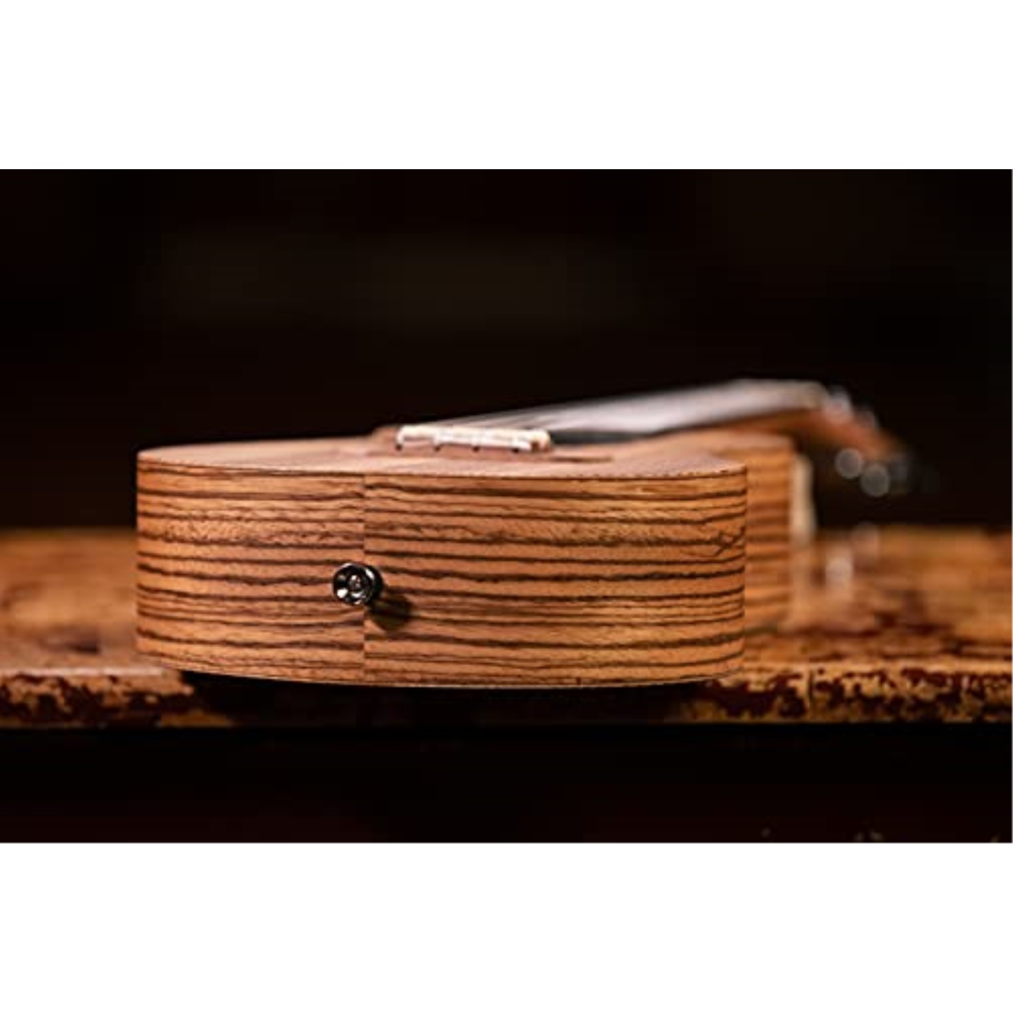 Ortega Friends Series Zebrawood Ukulele Concert