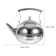 thumbnail image 2 of STRANDCHIC Stainless Steel Teakettle with Easy Grip Handle, Stove Top Kettle for Boiling Water and Tea, 1Pc, 2 of 8
