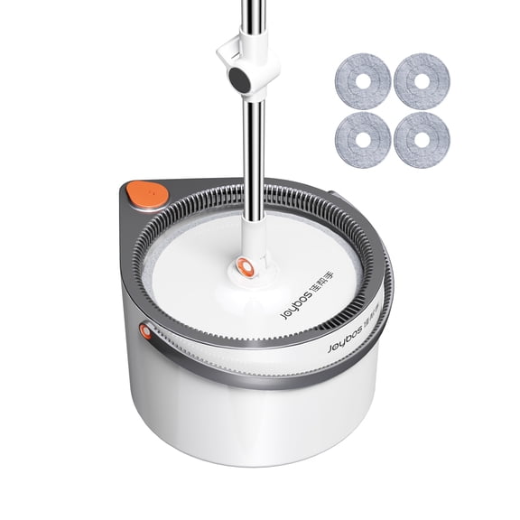 Joybos Mop and Bucket Set, Easy-to-use Spin Mop with Separate Dirty Water System, Deep-Cleaning Mops for Floors Cleaning