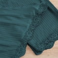 thumbnail image 5 of IMENGL Women's Pajamas Set Loungewear Pyjamas Of 3 Lace Pyjamas V Neck Tank Top Pyjama Shorts 3 Piece Leisure Suit Sleepwear Onesises Pajama Sets for Women,Green, 5 of 8
