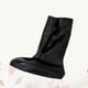thumbnail image 2 of Botas de lluvia de plástico impermeables, cubiertas altas para zapatos, protección contra la nieve, antideslizantes, resistentes a la abrasión, talla XXL, color negro, 2 of 6