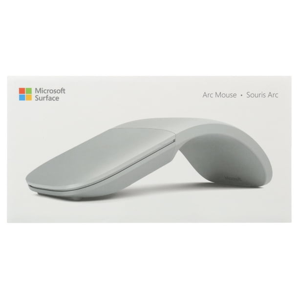 difícil Disparidad lila Microsoft Surface Arc Mouse, Light Grey, CZV-00001 - Walmart.com