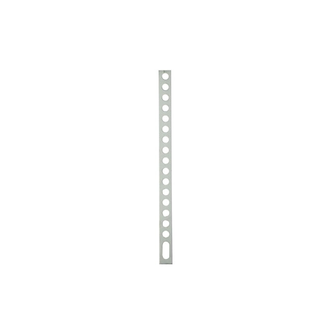 Install Bay Back Strap Metal 9 pulgadas, paquete de 10 - BS9 - 10 plateado