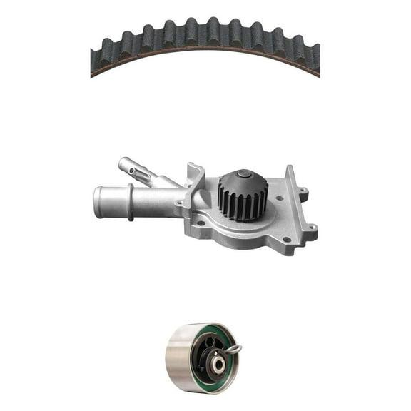 Dayco Premium T-Belt Kit w/ Water Pump, Without Seals Fits select: 2000-2004 FORD FOCUS