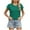 Green, variant on Horkkom Shirts for Women Summer Spring Tops Short Sleeve T Shirts Basic Casual Trendy Tee Clothes, Gifts for Women