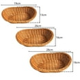 thumbnail image 7 of Cheers US Wicker Bread Basket, Woven Tabletop Food Fruit Vegetables Serving, Restaurant Serving Basket, 7 of 7