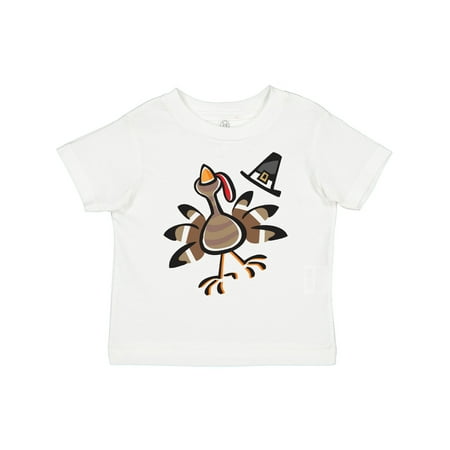 

Inktastic Happy Thanksgiving Turkey Gift Toddler Boy or Toddler Girl T-Shirt