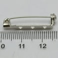 thumbnail image 4 of EOEMY 50 Silver Brooch Pin Back Bar With Safety Catch 25mm Diy Badge Sewing Craft, 4 of 7